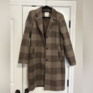 Abercrombie & Fitch Wool Dad Coat